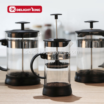 Glastee French Press Hochwertiger Kaffeekolben